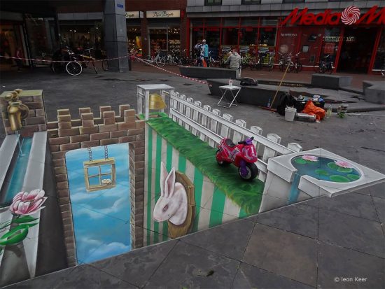 3D Street Art by Leon Keer | Daily design inspiration for creatives ...