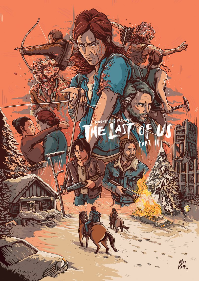 The Last Of Us Part II  The last of us, Video game fan art