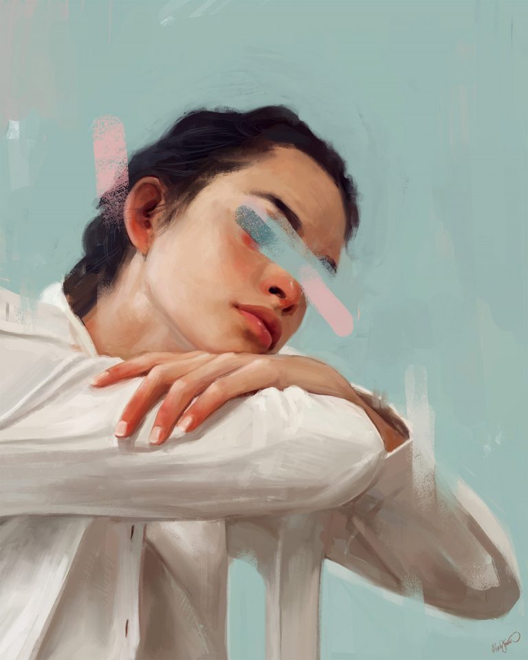 Portrait Paintings by Alexis Franklin | Daily design inspiration for ...