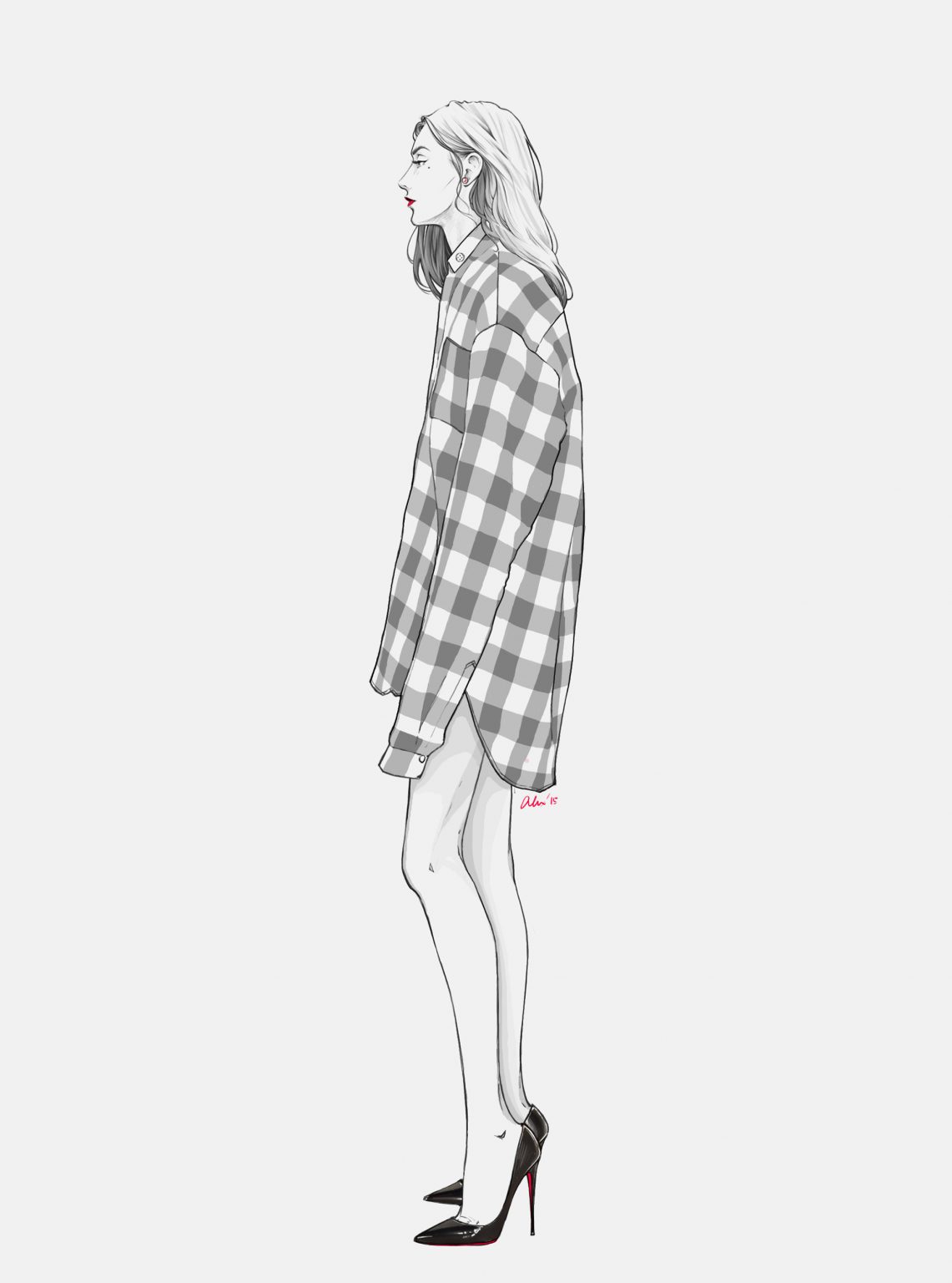 Alex Tang Beautiful Fashion Illustrations by Alex Tang | Daily design inspiration ...
