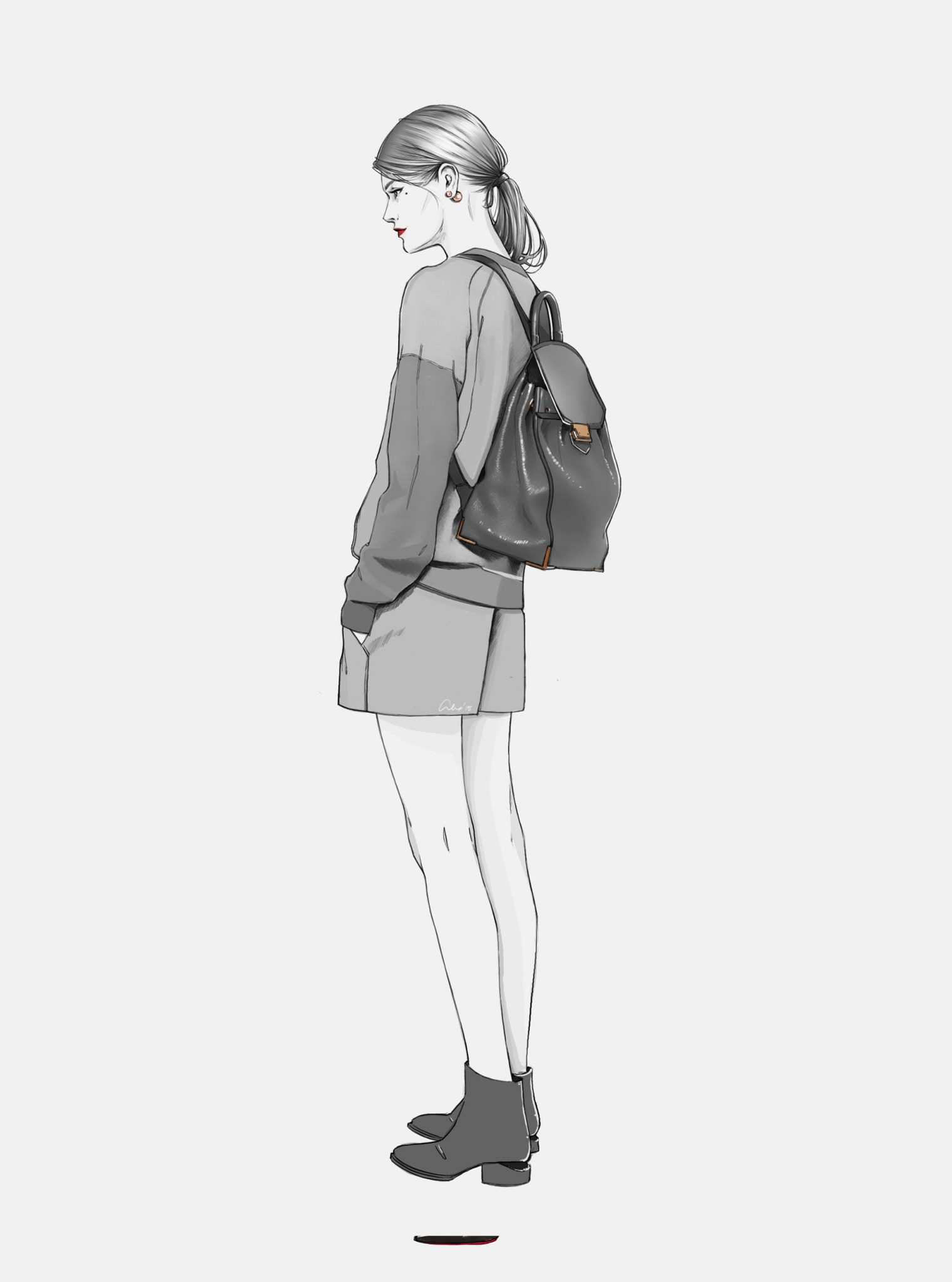 Beautiful Fashion Illustrations by Alex Tang | Daily design inspiration ...