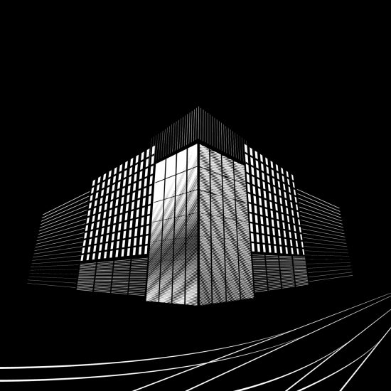 Black & White Architectural Illustrations by Andrea Minini | Daily ...