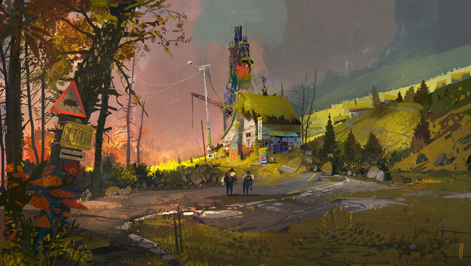 Dystopian Concept Art by Ismail Inceoglu | Daily design inspiration for ...