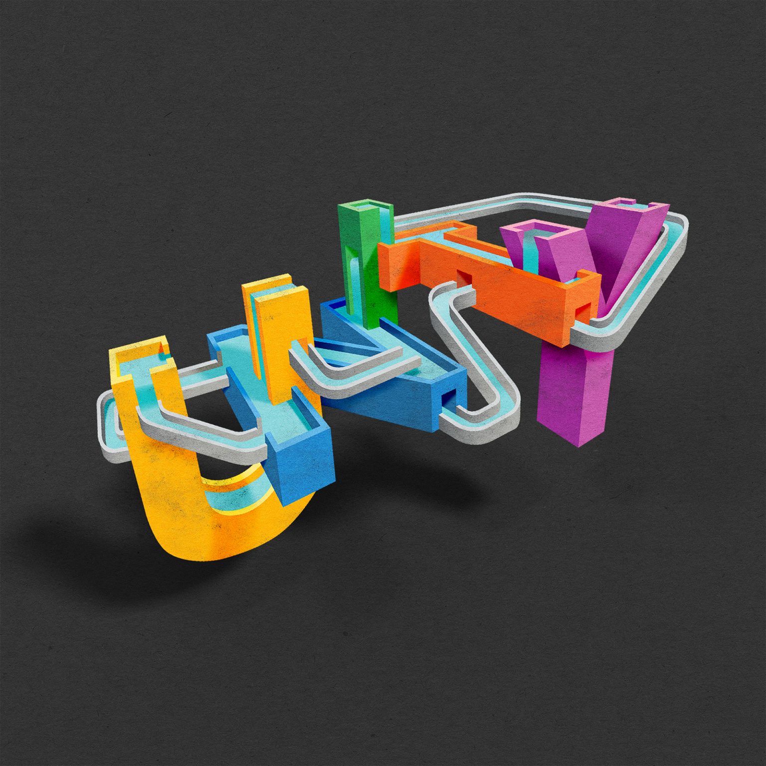 Fantastic Three-Dimensional Lettering by Lex Wilson | Daily design ...