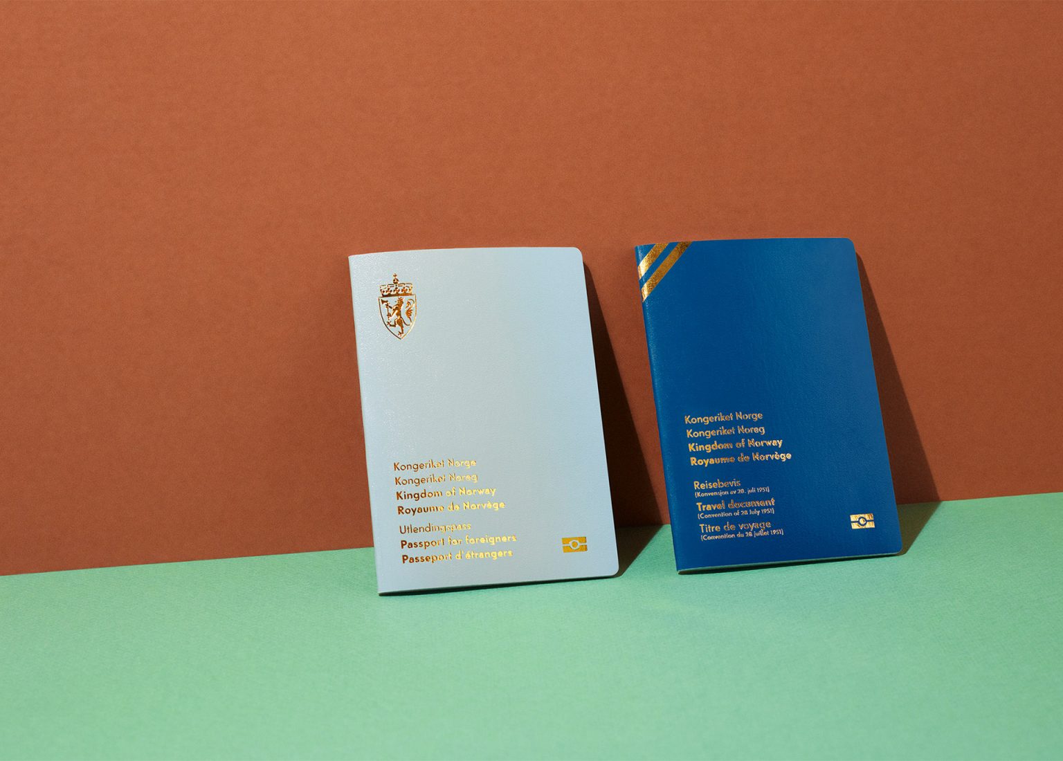 Norwegian Passports By Neue Design Studio Daily Design Inspiration   Design Norwegian Passport 05 1536x1100 