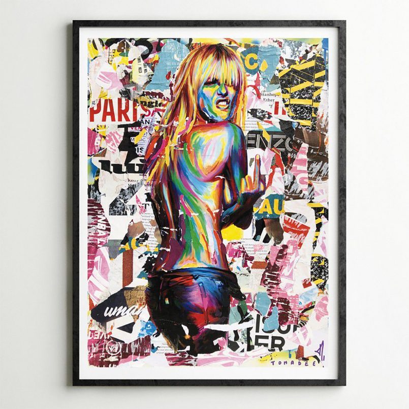 Mixed Media Artworks by Thomas Chedeville | Daily design inspiration ...