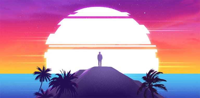 '80s-Inspired Illustrations by James White | Daily design inspiration ...