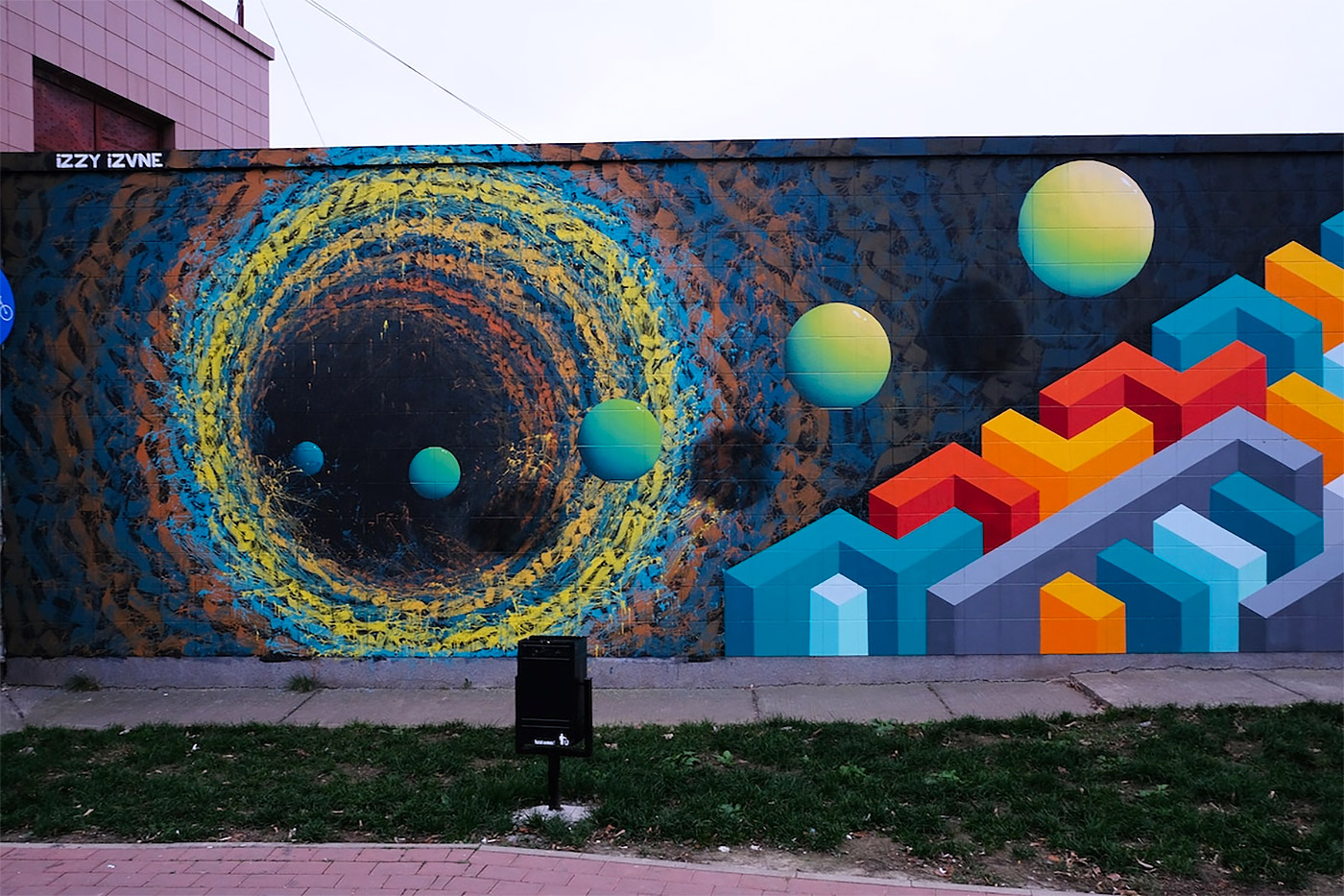 3D Murals Street Art By Izzy Izvne Daily Design Inspiration For 