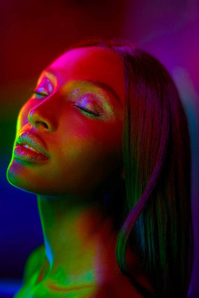 Neon Lights: Portraits By Mathew Guido | Daily Design Inspiration For ...