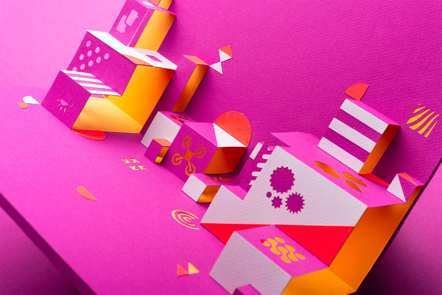 Visual Design Paper Paper Visuals & Motion Design by CID & Vébé | Daily design inspiration ...