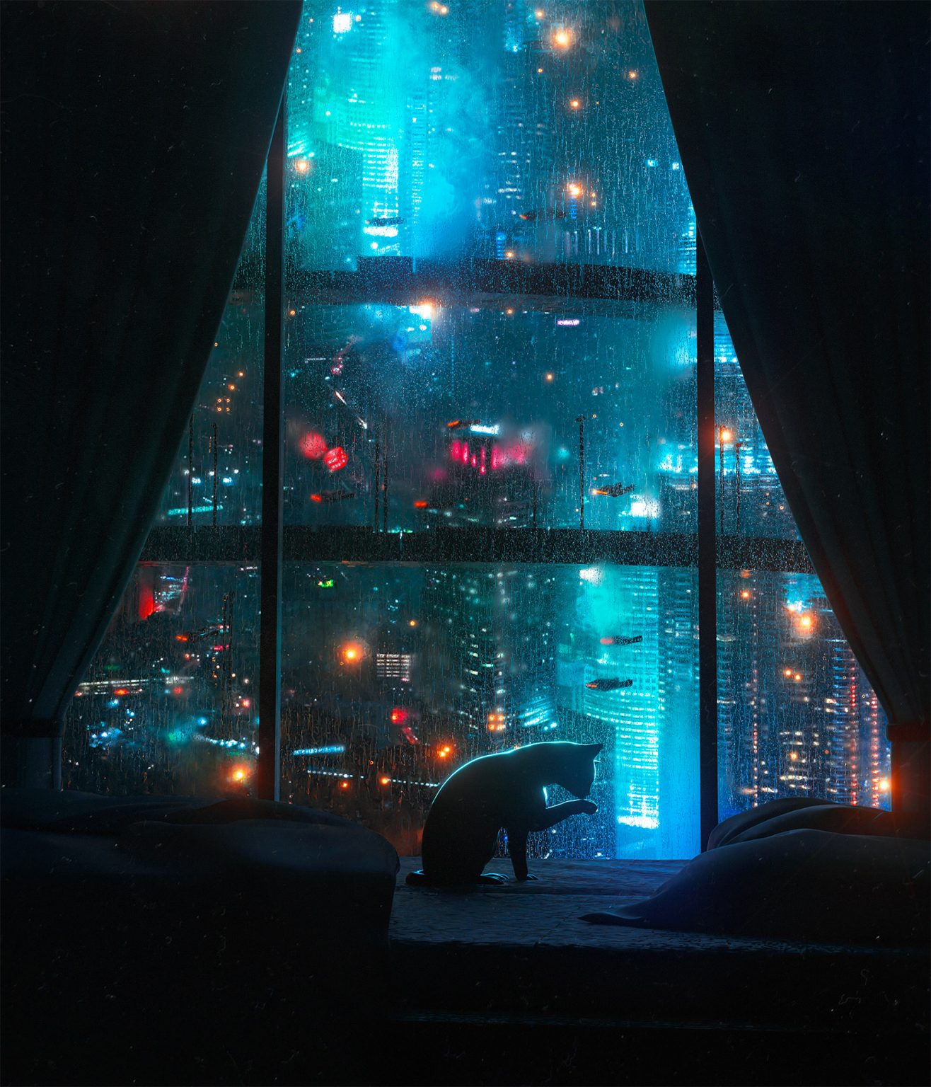 Cyberpunk Illustrations by Dangiuz | Daily design inspiration for ...