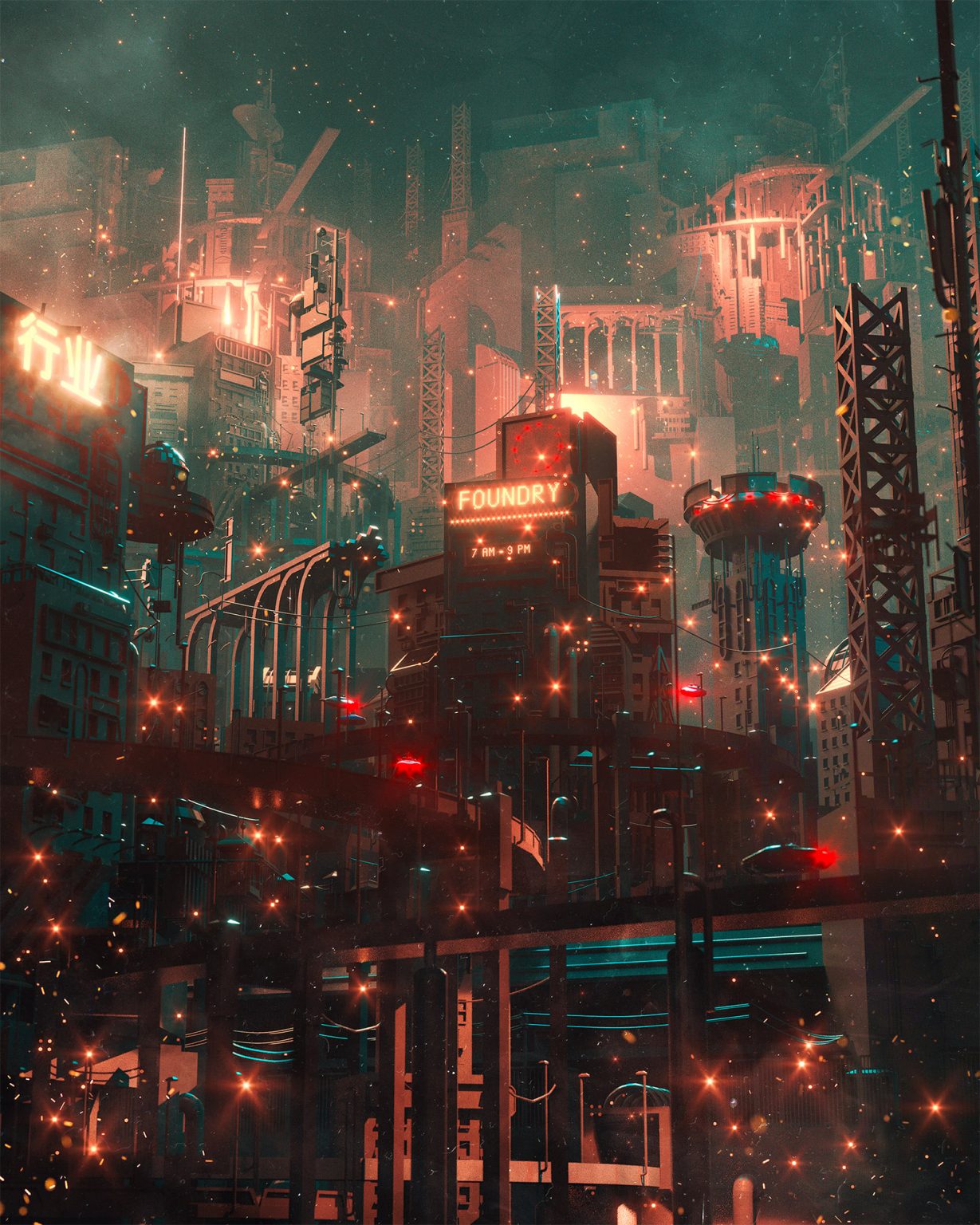 Cyberpunk Illustrations by Dangiuz | Daily design inspiration for ...