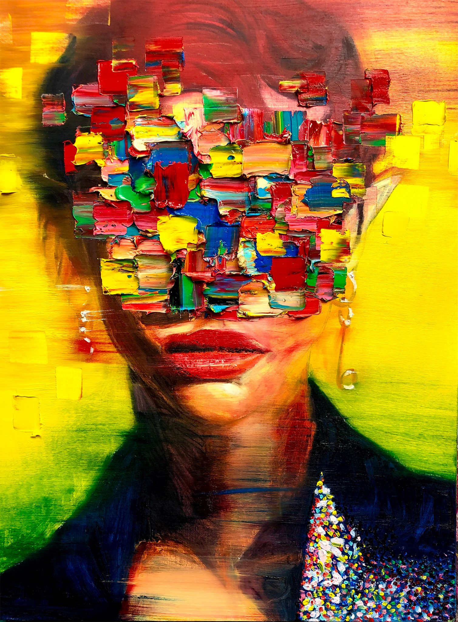 New Defaced Paintings by GyoBeom An | Daily design inspiration for ...