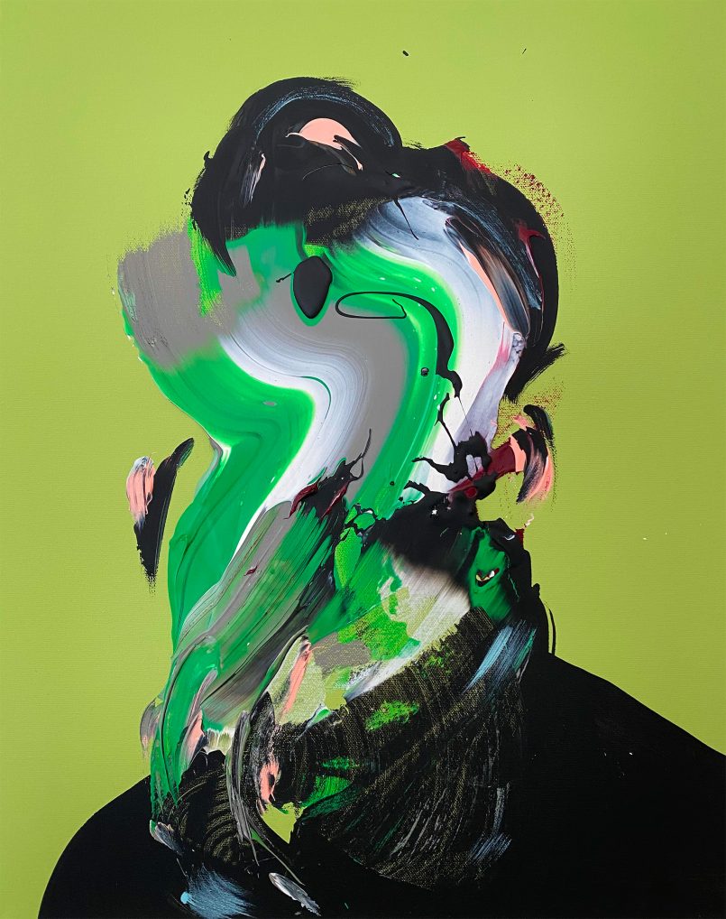 Abstract Portrait Paintings by Eric Haacht | Daily design inspiration ...