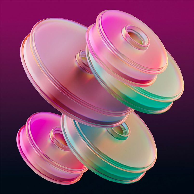 Collected: Abstract 3D Artworks by Wes Cockx | Daily design inspiration ...