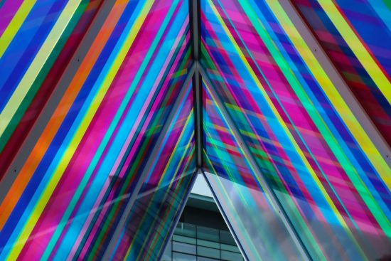 Multicolored Art Installations by Liz West | Daily design inspiration ...