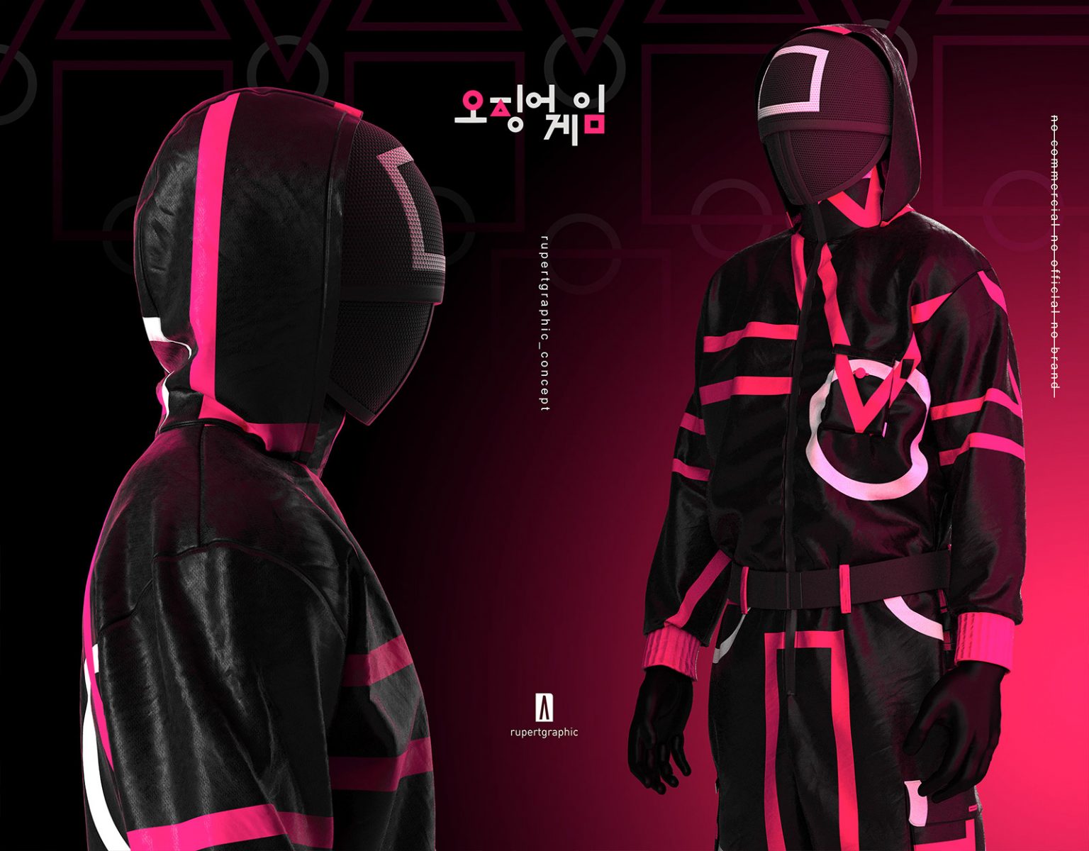 Squid Game Fan Art Collection | Daily design inspiration for creatives