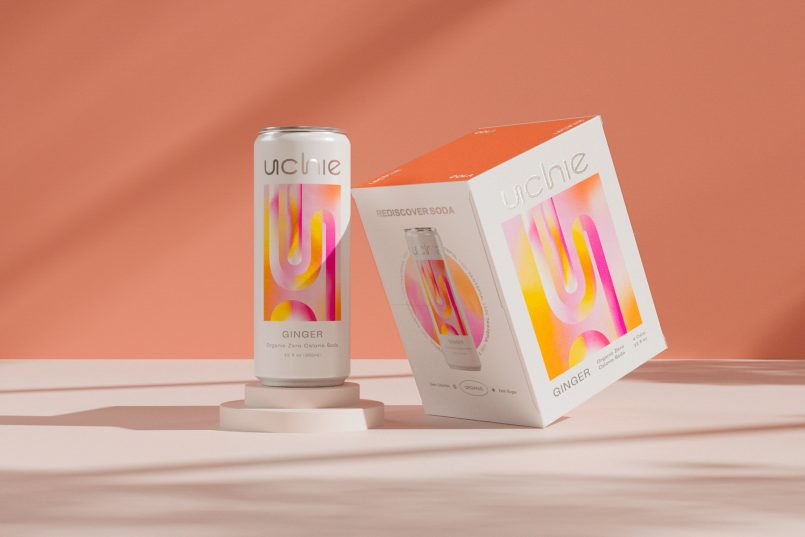 Uchie Soda Branding & Packaging by Kati Forner | Daily design ...