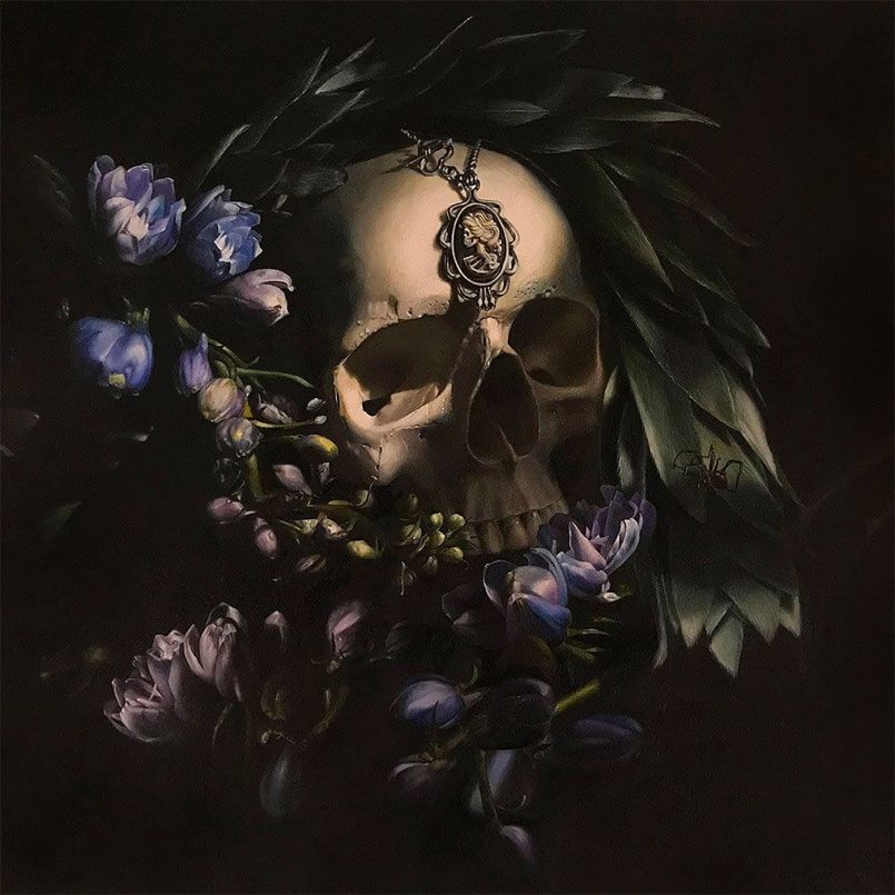 Skull Paintings by Clare Toms | Daily design inspiration for creatives ...