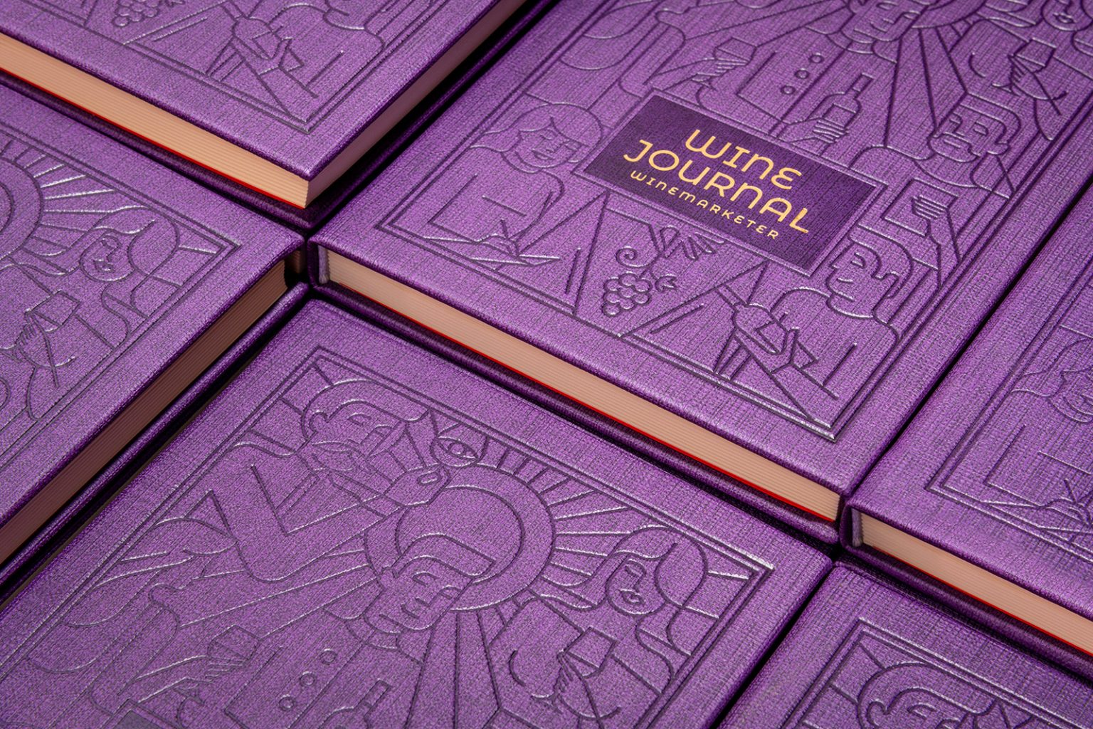 Wine Journal Design by Marka Collective Daily design inspiration for