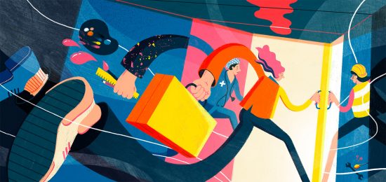 Colorful Editorial Illustrations by Harry Woodgate | Daily design ...