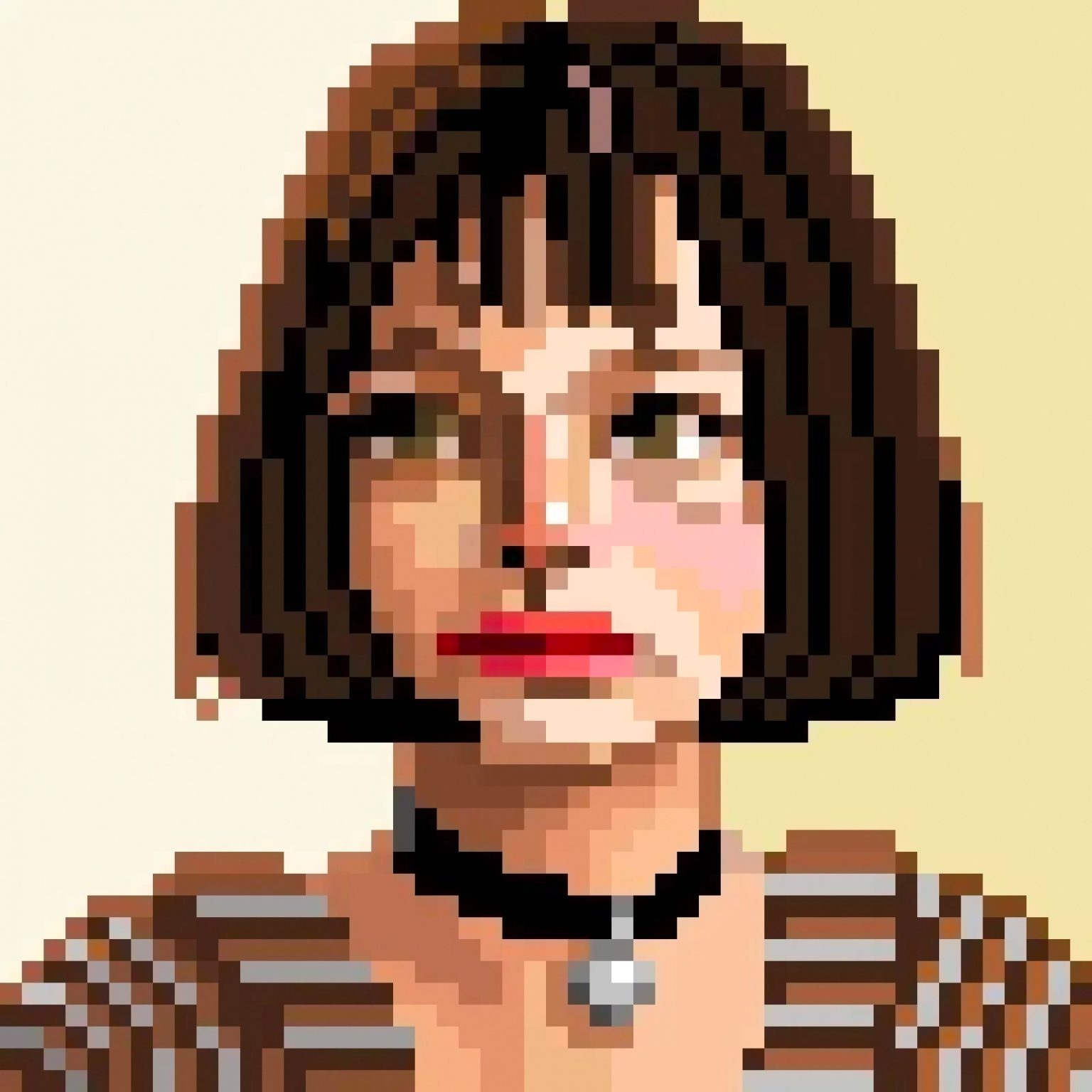 Pixel Art Portraits by Hatayosi Daily design inspiration for creatives Inspiration Grid