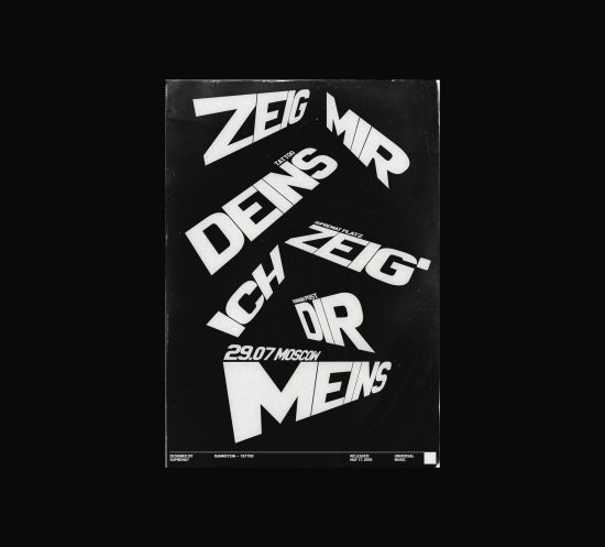 Poster Designs by Roman Post | Daily design inspiration for creatives ...