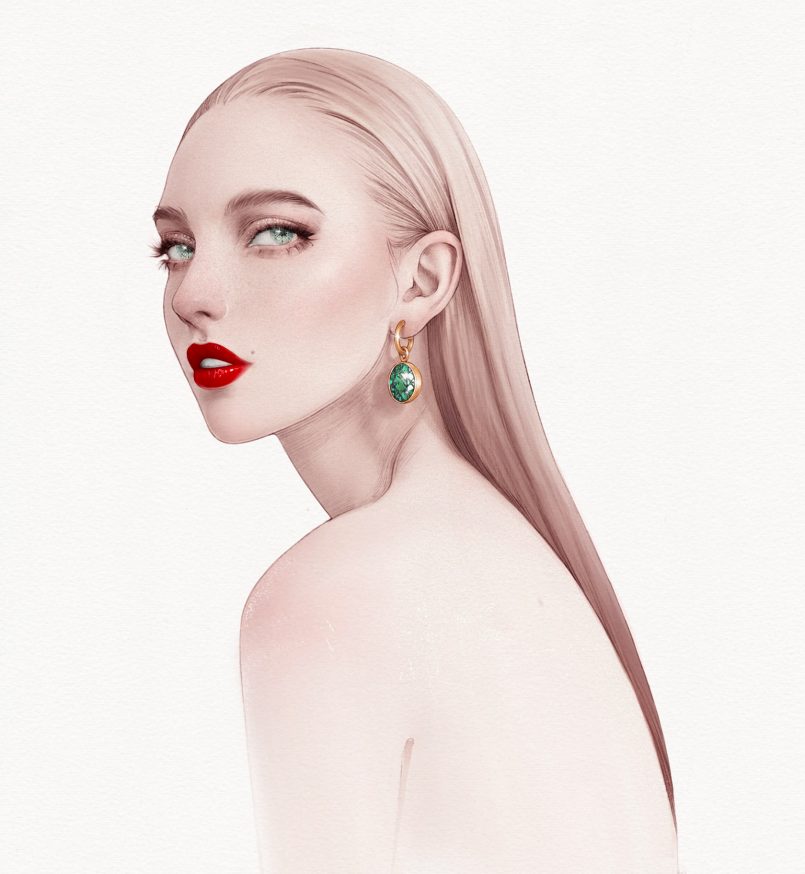 Alex Tang Girls: Fashion & Beauty Illustrations by Alex Tang | Daily design ...