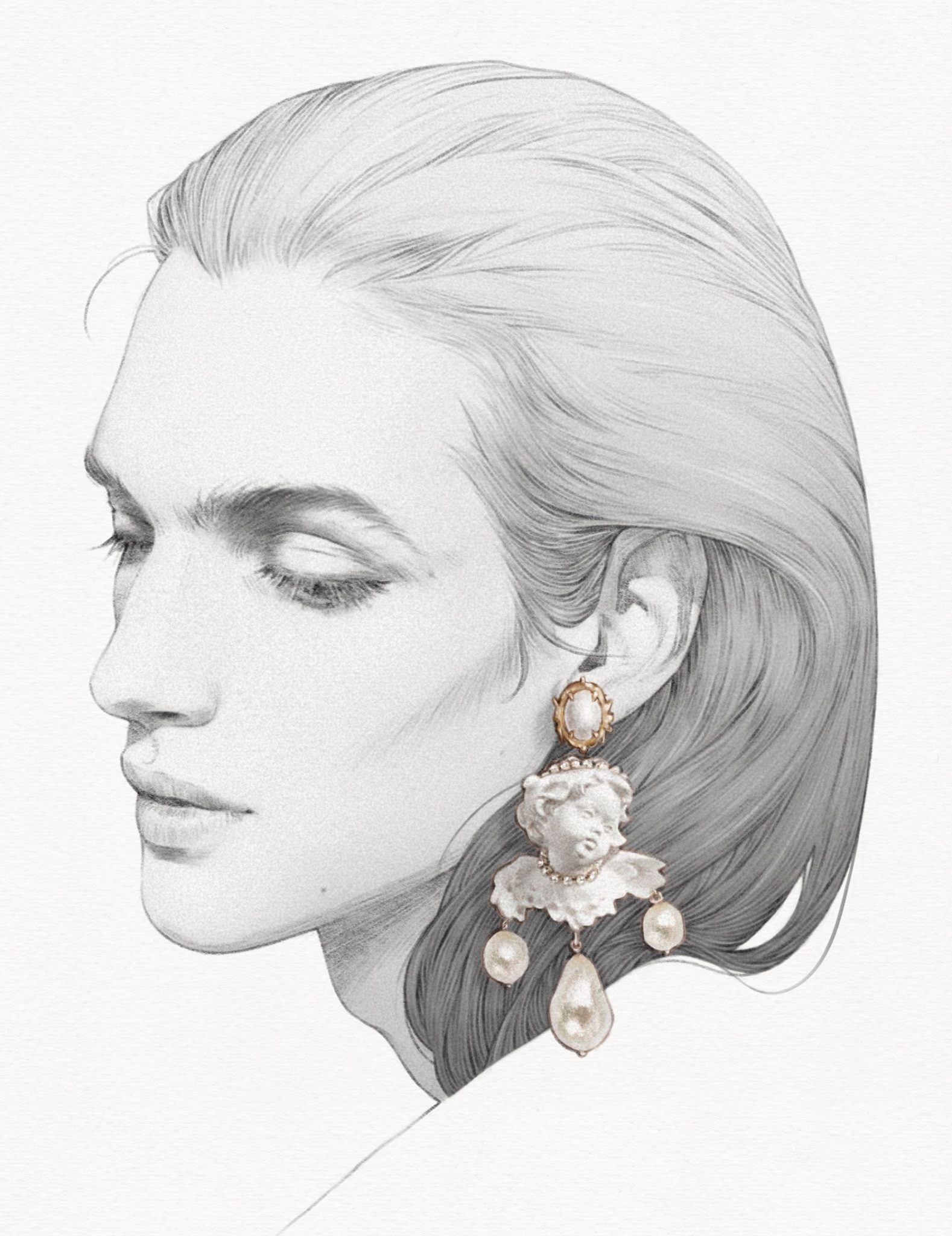 Alex Tang Girls: Fashion & Beauty Illustrations by Alex Tang | Daily design ...