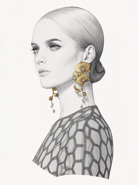 Girls: Fashion & Beauty Illustrations by Alex Tang | Daily design ...