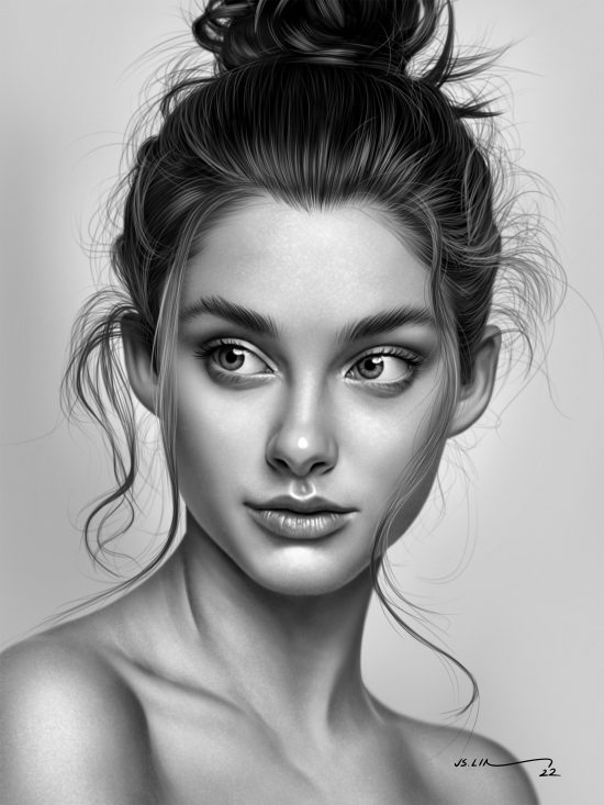 Realistic Illustrated Portraits by Jinsung Lim | Daily design ...