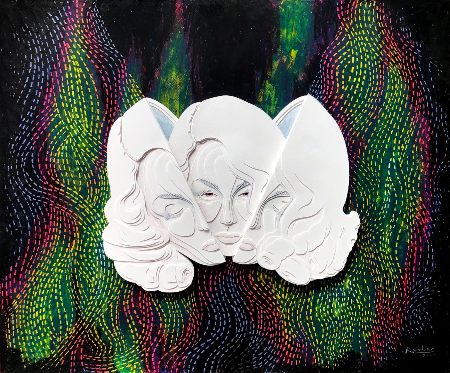 Amazing Layered Artworks by Ale Rambar | Daily design inspiration for ...