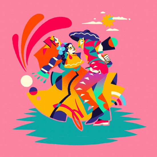 Tropical Geo: Illustration Series by Totoi Semerena | Daily design ...