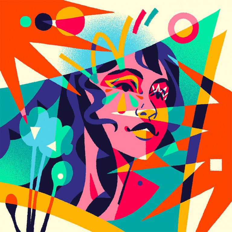Tropical Geo: Illustration Series by Totoi Semerena | Daily design ...