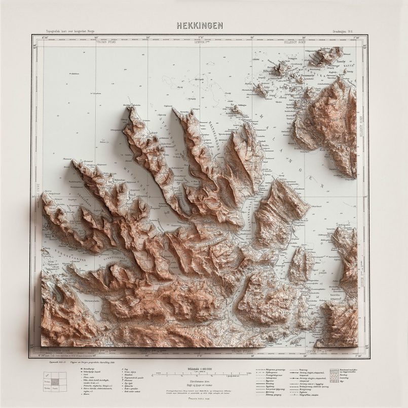 Three-Dimensional Maps by Viz Art | Daily design inspiration for ...