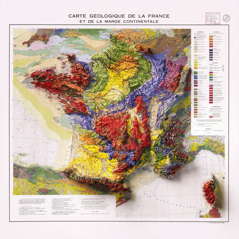 Three-Dimensional Maps by Viz Art | Daily design inspiration for ...