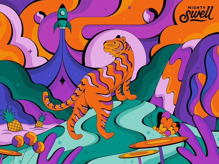 Vibrant Illustrations by Pavlov Visuals | Daily design inspiration for ...