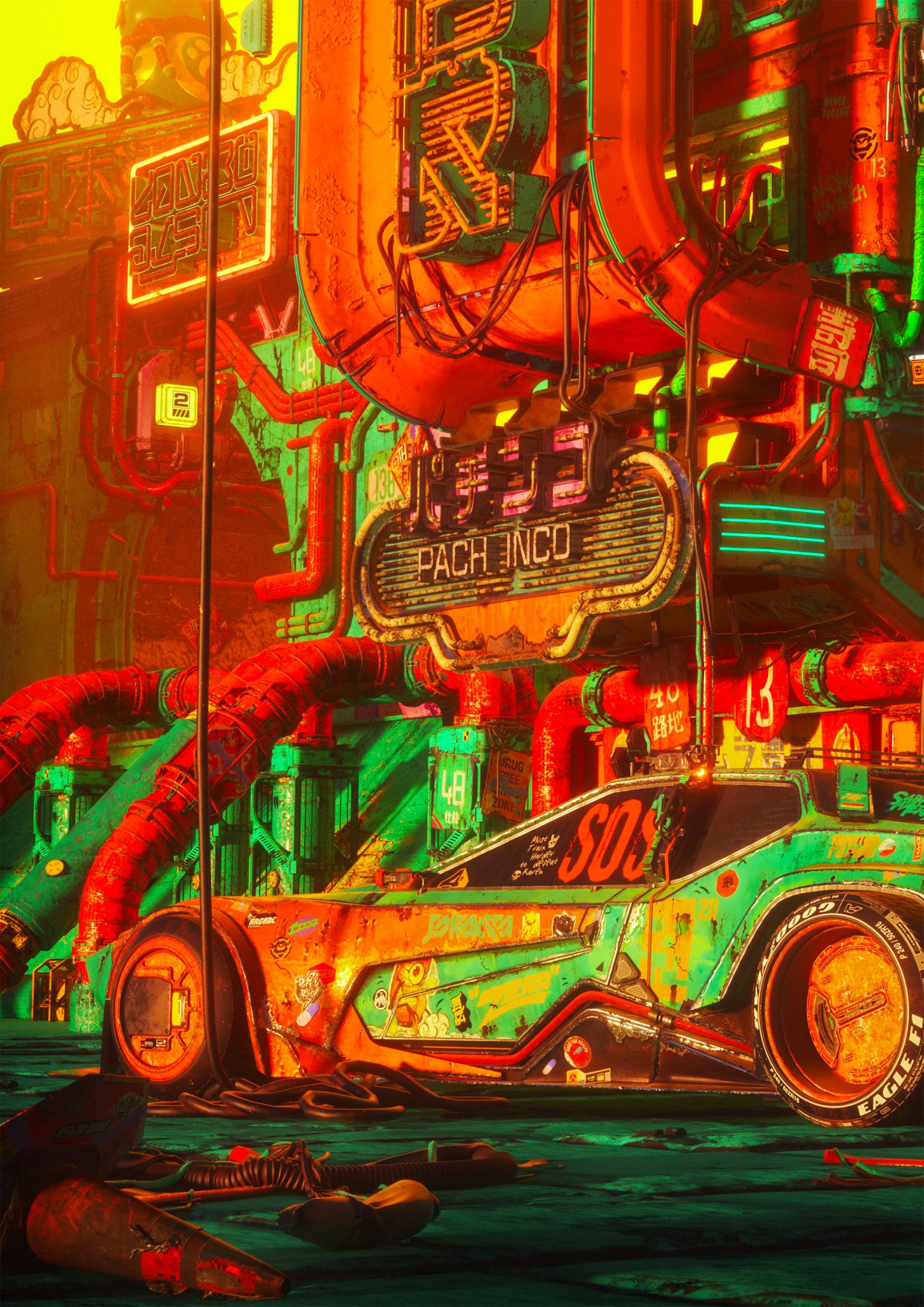 Artist Spotlight: Rinat Mingazdinov'S Cyberpunk Creations - il9bnuz