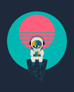 Cute Rainbow-Colored Illustrations by Andy Westface | Daily design ...