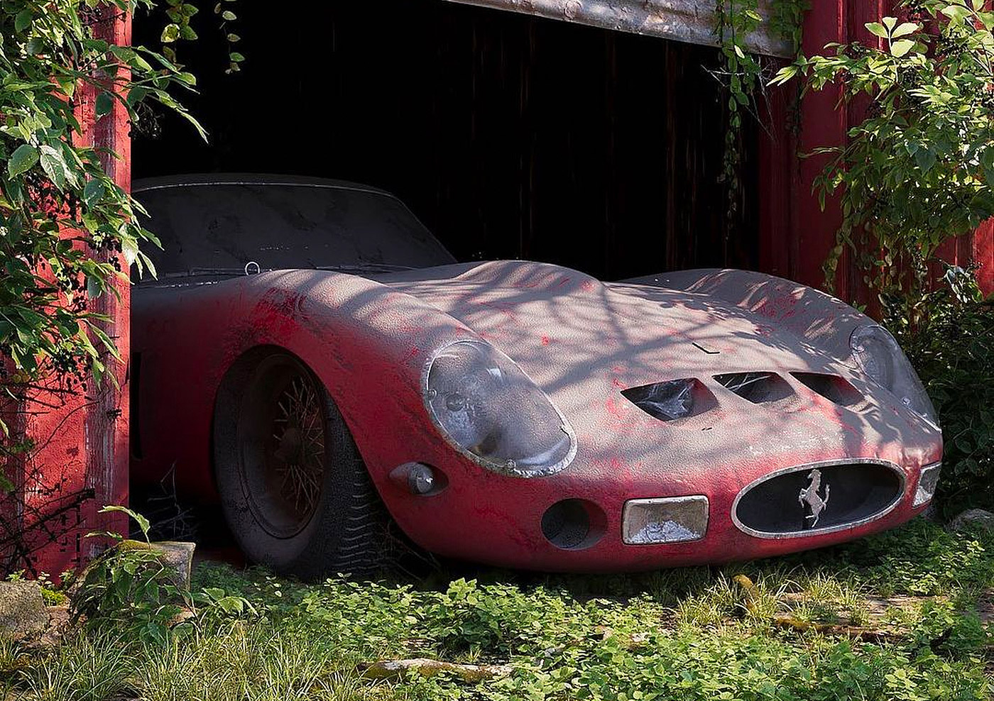Barn Finds: Abandoned Luxury Vehicles Series by Dizzy Viper