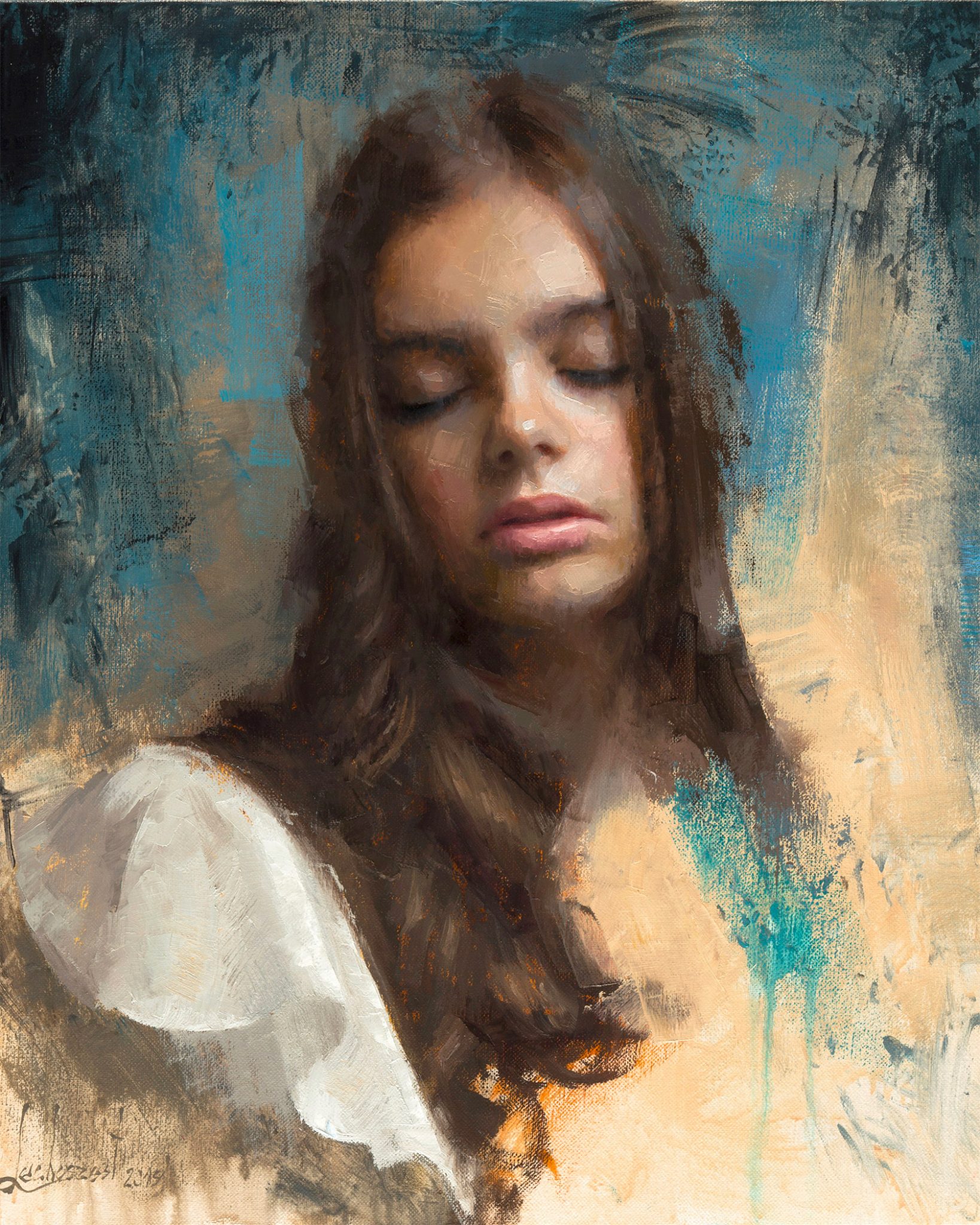 Figurative Paintings by Damian Lechoszest | Daily design inspiration ...