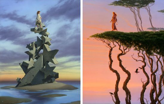 Fantasy Sci Fi Artworks By Michael Whelan Daily Design Inspiration   Art Michael Whelan 14 550x351 