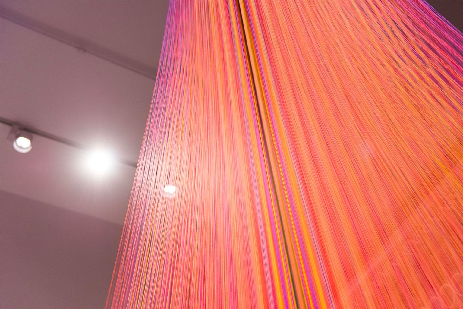 Plexus: Colorful Thread Installations by Gabriel Dawe | Daily design ...
