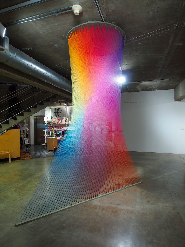 Plexus: Colorful Thread Installations by Gabriel Dawe | Daily design ...