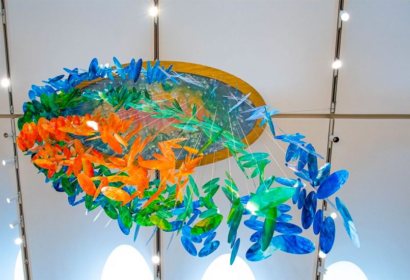 Rainbow-Colored Art Installations by Jane Cheek | Daily design ...