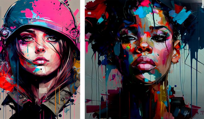 Digital Paintings by Romain Bonnet | Daily design inspiration for