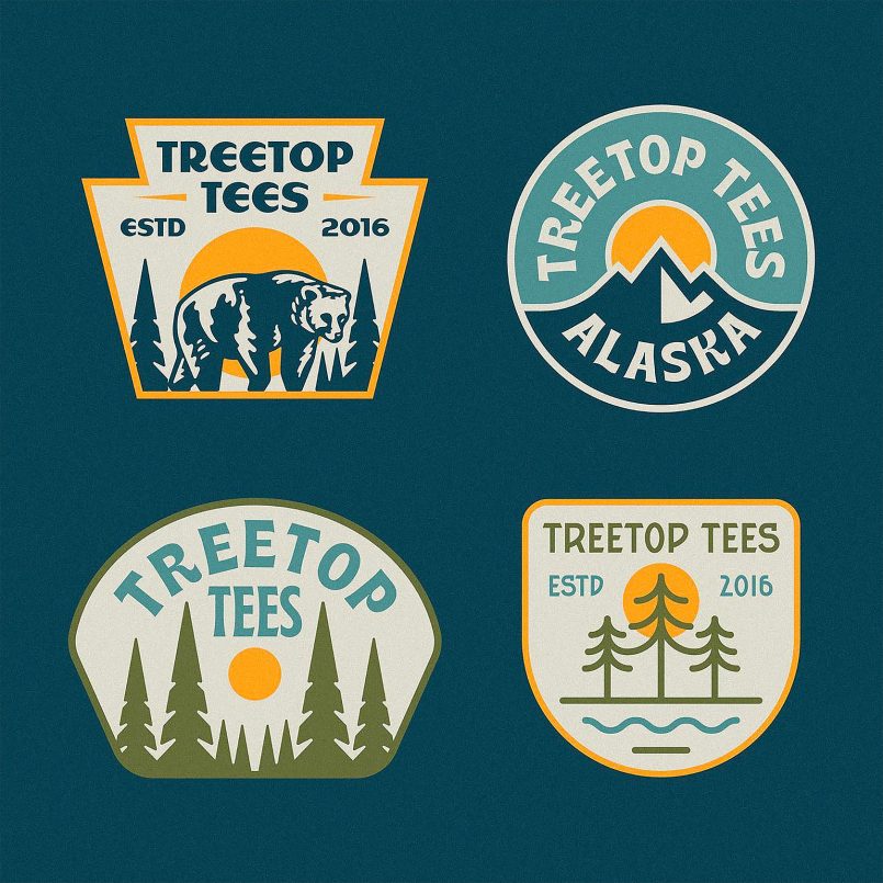 Outdoorsy Badges by Jose Manzo | Daily design inspiration for creatives ...