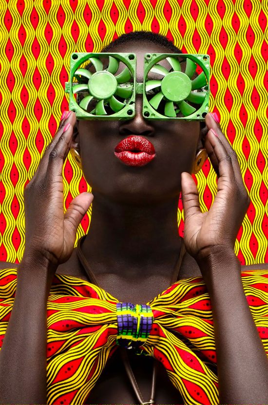 Camo: Energetic Portrait Series by Thandiwe Muriu | Daily design ...