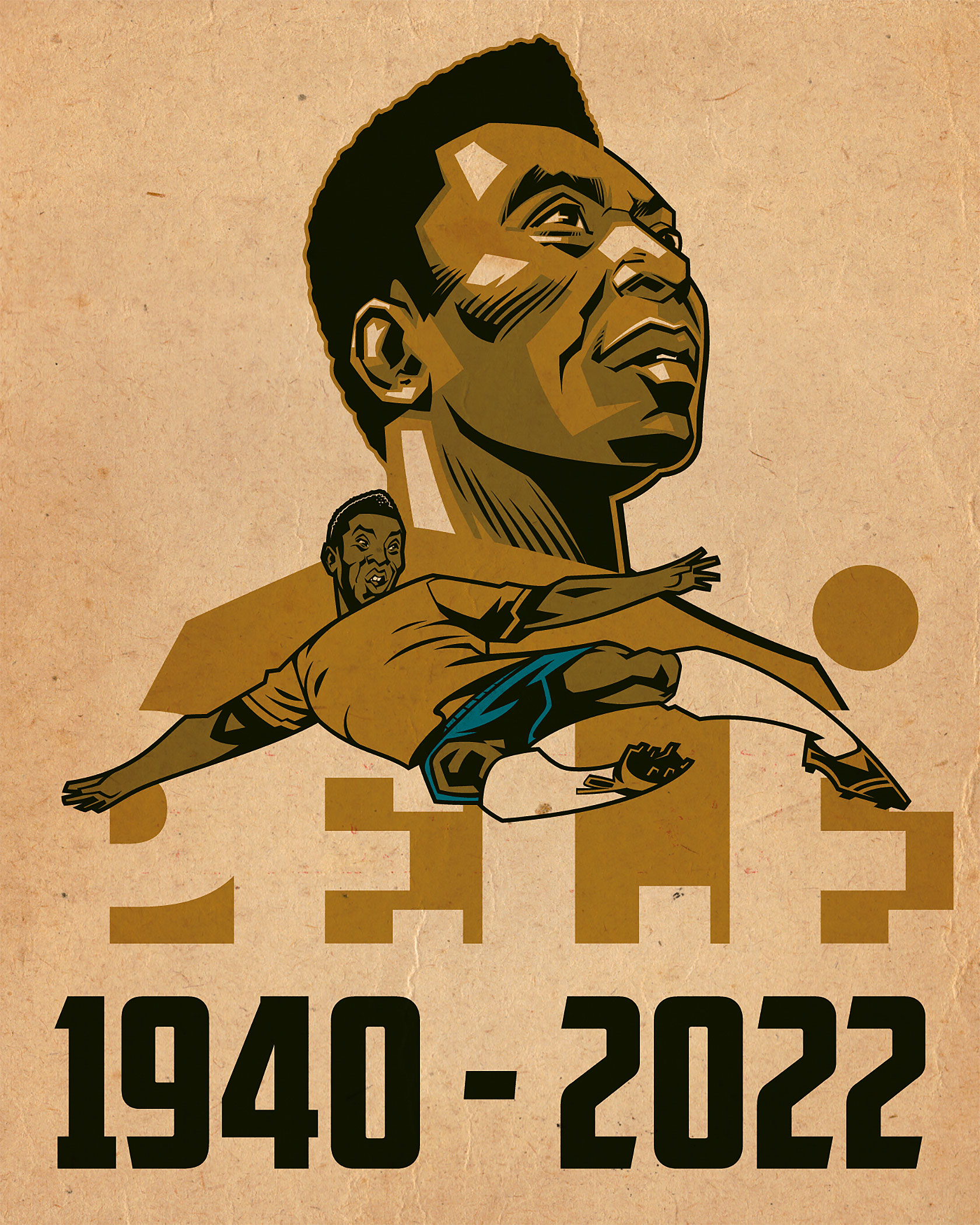 RIP King: A Tribute to Pelé | Daily design inspiration for creatives ...