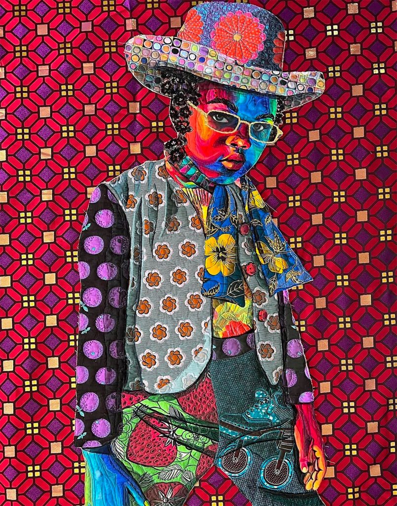 Colorful Quilted Artworks By Bisa Butler Daily Design Inspiration For 